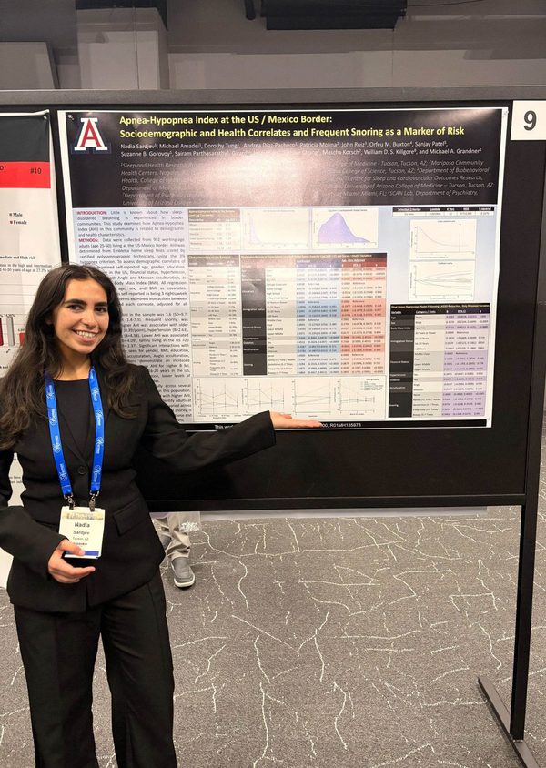 Walking through the poster at SLEEP 2026, Chicago